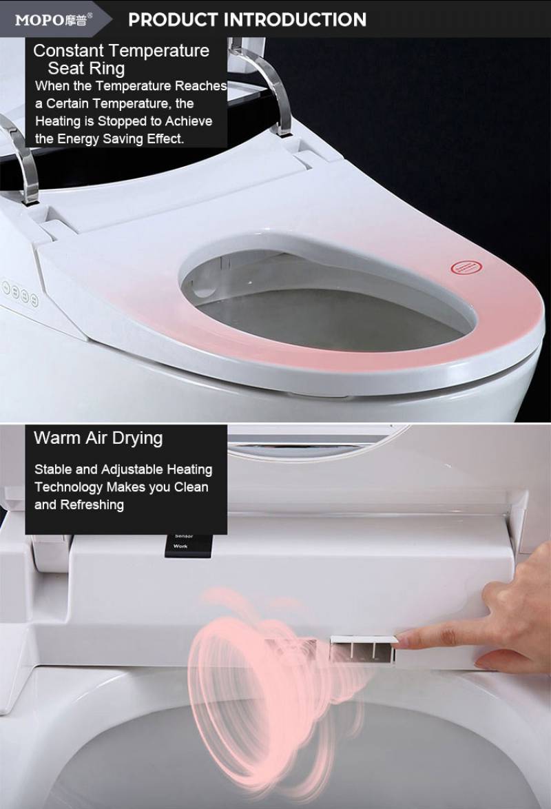 Multifunctional Automatic Women Body-Cleaning Bidet Toilet Seat Intelligent Cheap One Piece Toilet Bowl