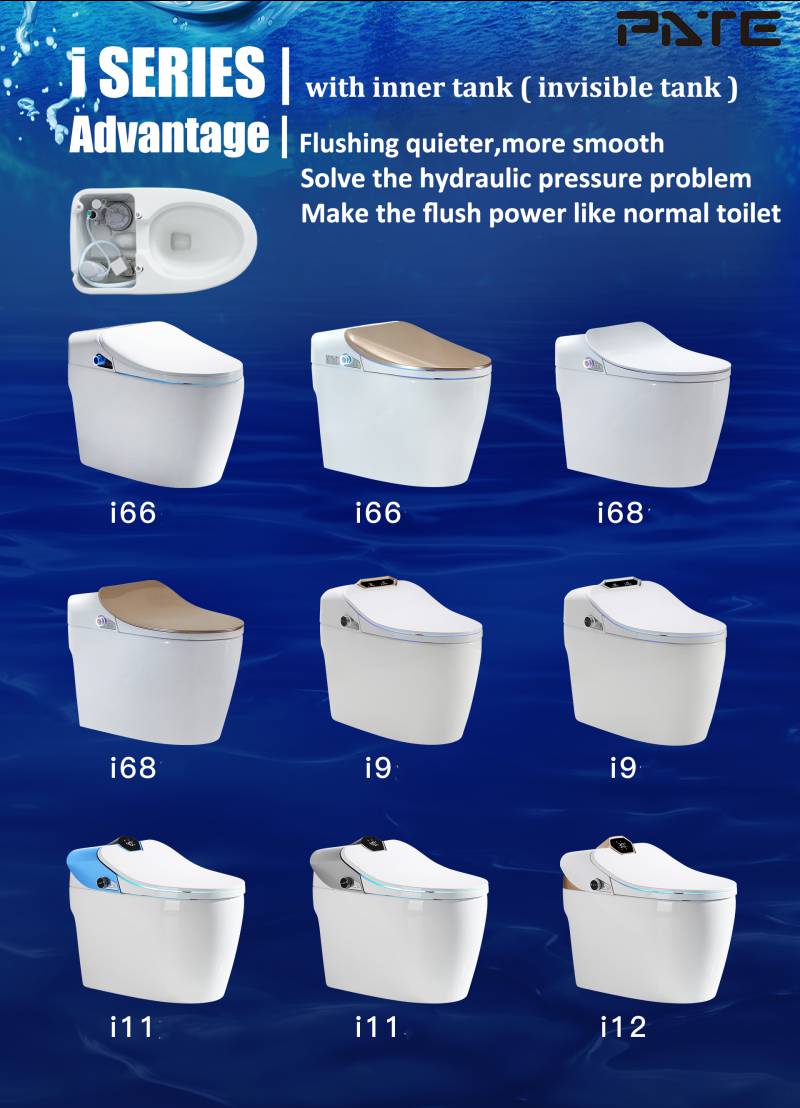 ceramic wc toilet sanitary ware smart bathroom intelligent toilet