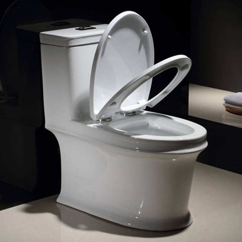 Ceramic siphonic european style one piece toilet