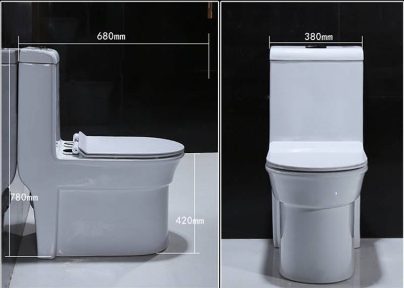 China supplier high grade design one piece toilet set decoration bowl toilet