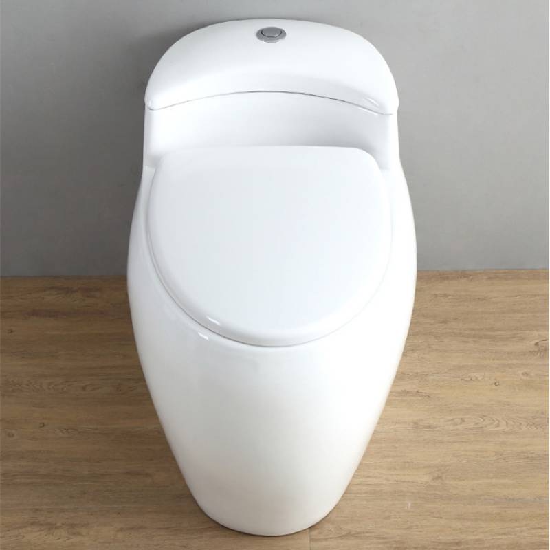 New design bathroom ceramic egg shaped toilet