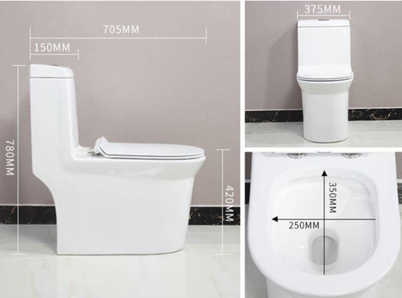 Ceramic siphon s-trap dual flush toilet seat price