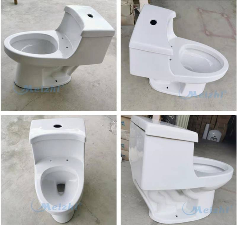 Ceramic Double Siphonic Tornado One Piece Flush Toilet