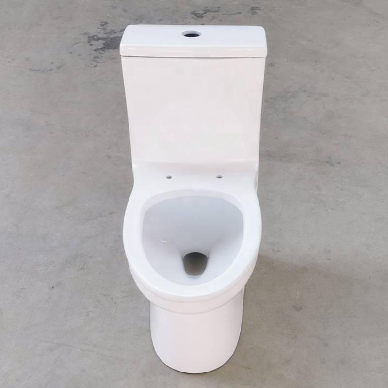 Factory price wholesale one piece siphonic white glaze porcelain toilet