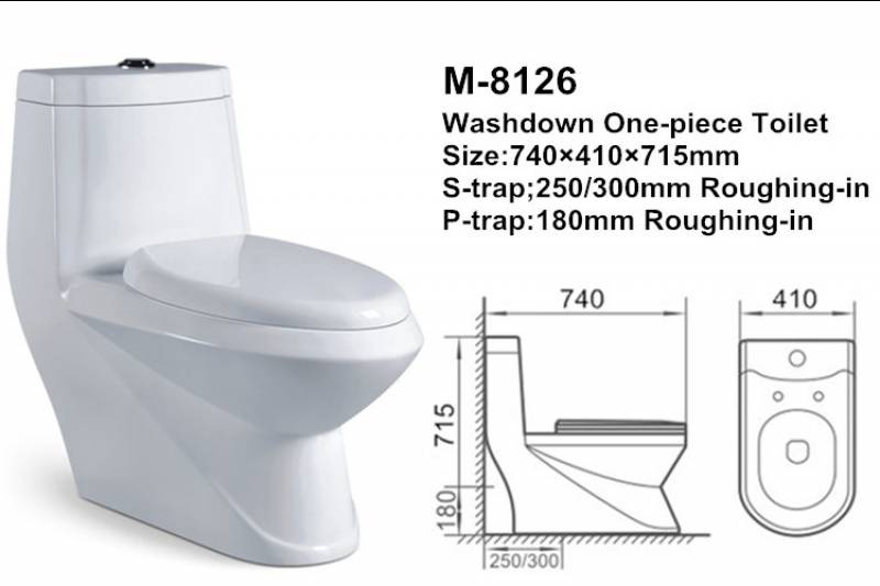 Decal one piece toilet bathroom ceramics bagno sanitari set toilette