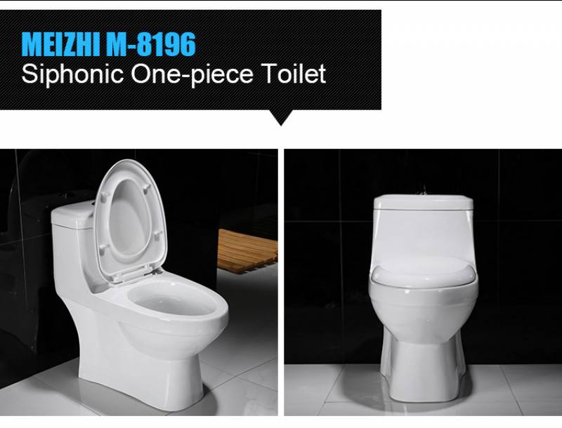 Siphonic bathroom ceramic western style toilet with factory cheap price