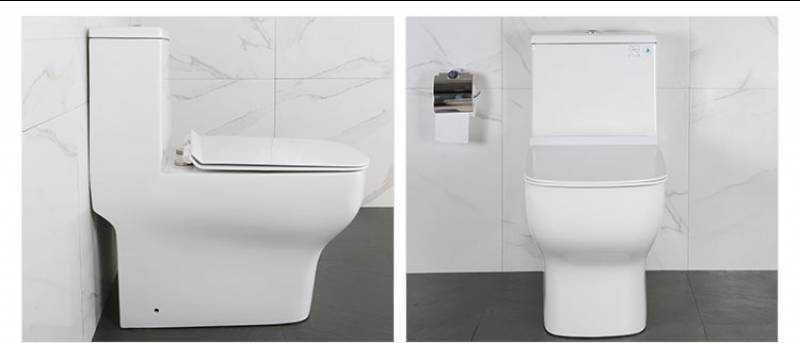 Newest Bathroom Elegant Design Sanitary Ware Upc One Piece Toilet Bowl With P-Trap