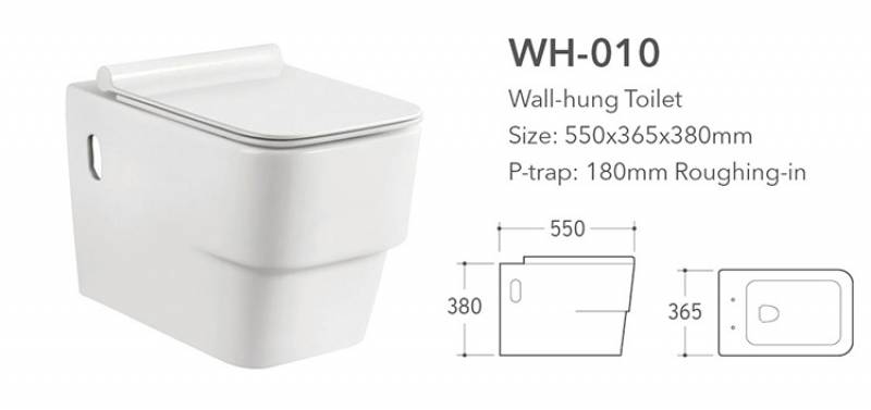 Chinese Incinerating Toilet Prices Sanitary Ware Bathroom Hung Tank Toilet Wall Mounted Toilet