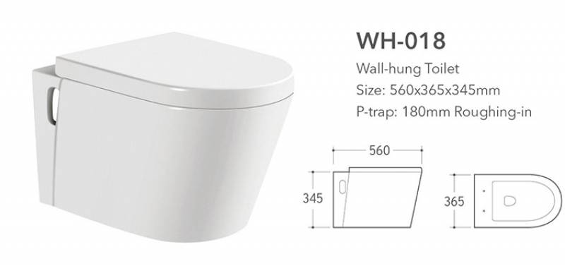 Chinese Wall Hung Toilet Ceramic Dimensions Bathroom Ceramic Wall Hung Toilet