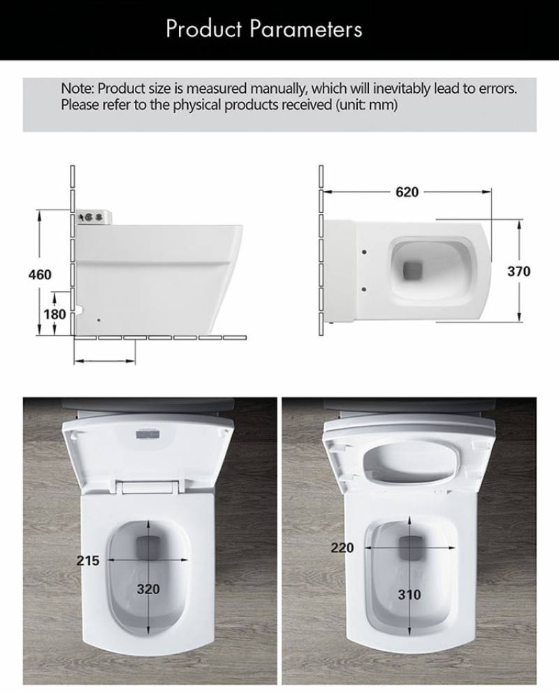 Chinese Morden Style Ceramic Pulse Water Closet Bathroom Accessories Sanitaryware One Piece Wc Pulse Toilet