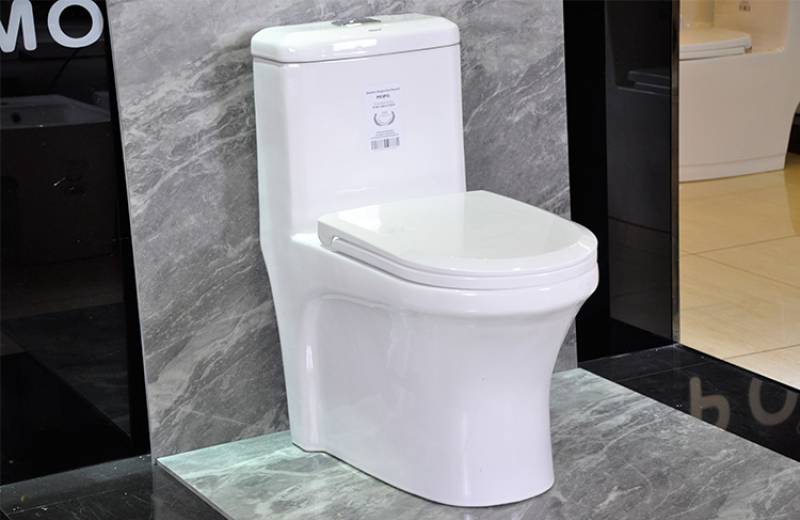 Sanitary Ware Bathroom  Western ceramic Container  White Color  Toilet  Modern Ceramic Toilet WC