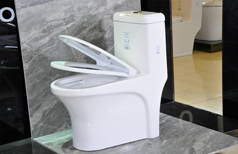 Sanitary Ware Bathroom  Western ceramic Container  White Color  Toilet  Modern Ceramic Toilet WC