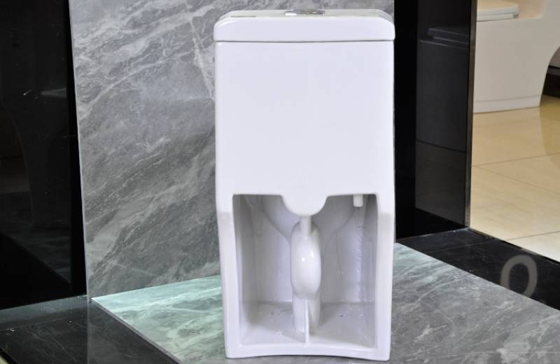 Sanitary Ware Bathroom  Western ceramic Container  White Color  Toilet  Modern Ceramic Toilet WC