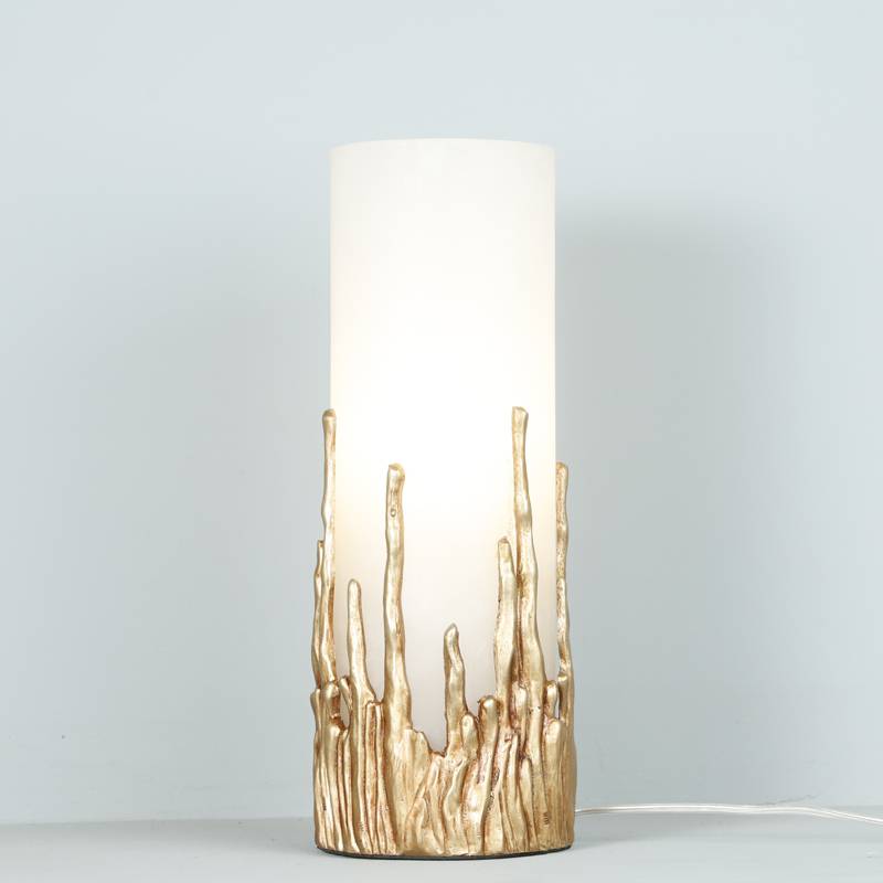 110/220V E26/E27 New design antique brass Marble modern table lamp dining bedroom beside lighting shiny gold finished