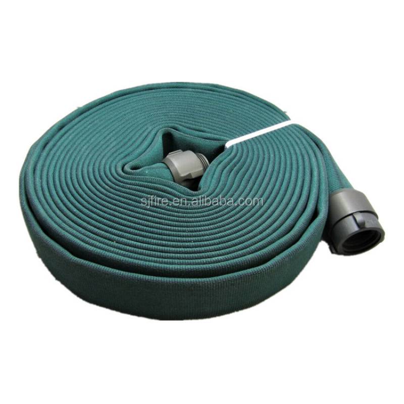 Áp Lực Cao Canvas Fire Hose PVC/Cao Su Lót Hose