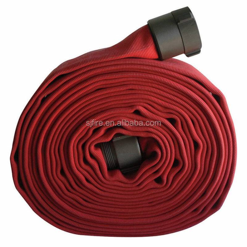 Áp Lực Cao Canvas Fire Hose PVC/Cao Su Lót Hose