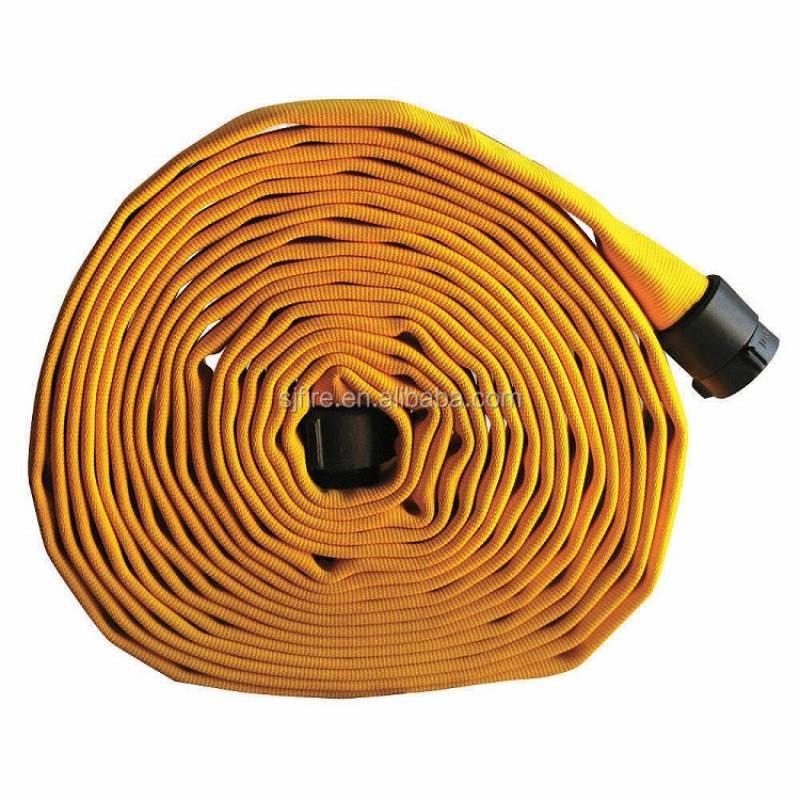 Áp Lực Cao Canvas Fire Hose PVC/Cao Su Lót Hose