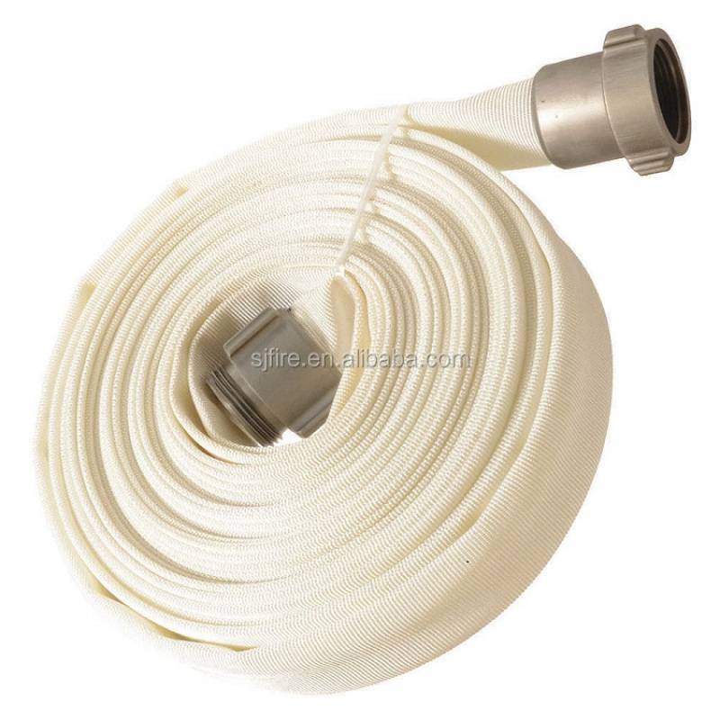 Áp Lực Cao Canvas Fire Hose PVC/Cao Su Lót Hose