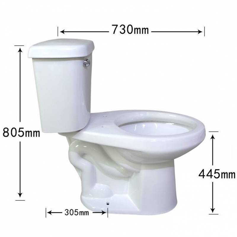 american style toilet new  two Piece ceramic WC  free test cost 008615689156892