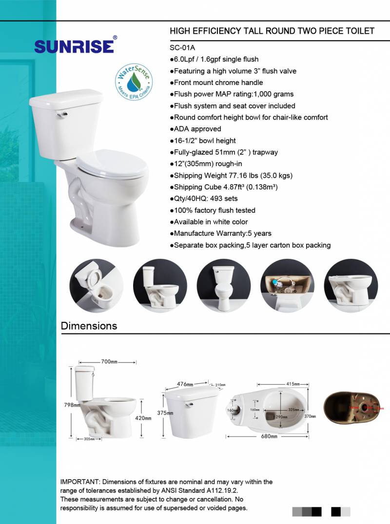 SC 01A Cheap Health Bathroom intelligent  toilet with basin  for new project 008615689156892