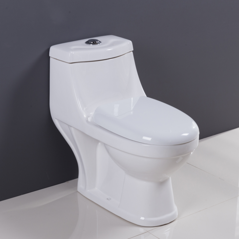 Elegant Watermark WC Toilet Floor Stand Bathroom One Piece Toilet