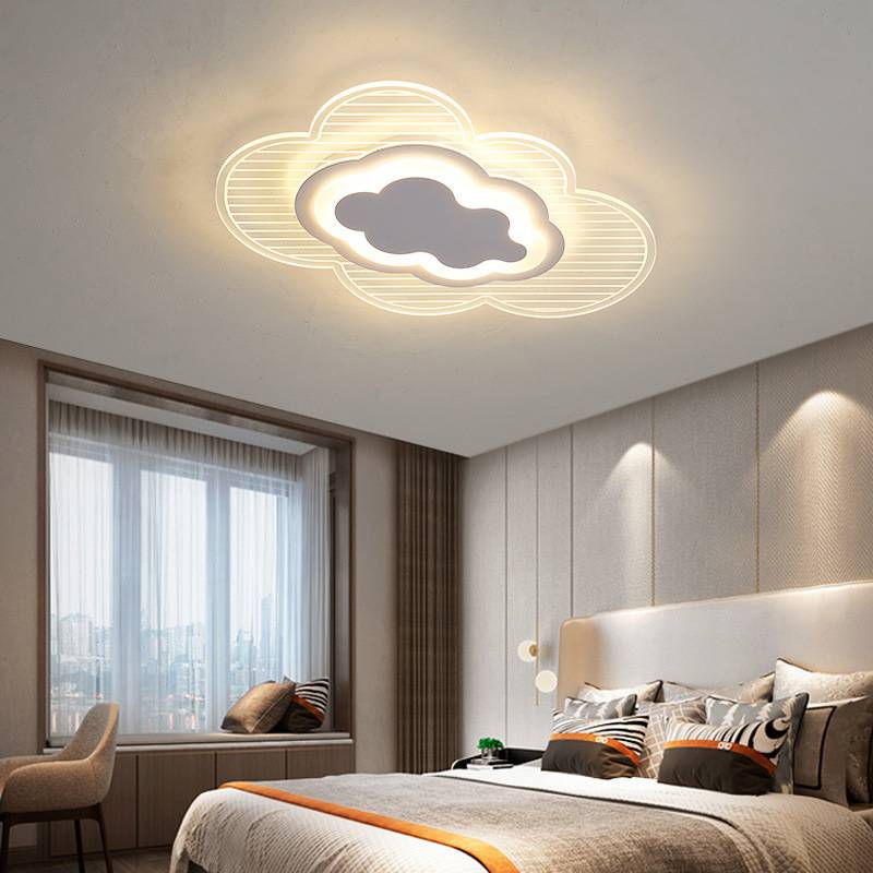 LED Ceiling Lights Wooden Square For Living Room Dining Light Wood Bedroom Lamp