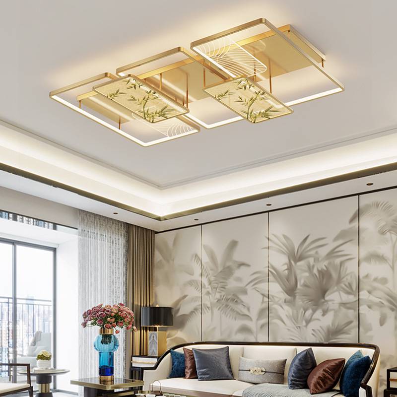 Modern LED Ceiling Lights For Living Room Bedroom Acrylic round House Lighting Ceiling Lighting Decorative Six-head