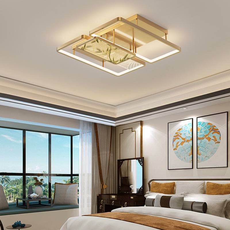 Modern LED Ceiling Lights For Living Room Bedroom Acrylic round House Lighting Ceiling Lighting Decorative Six-head