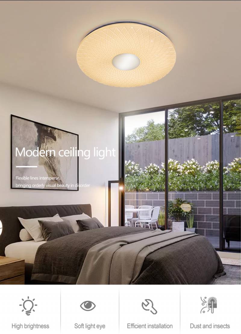 High Quality Indoor Decoration Corridor Office 24Watt 36Watt Round LED Ceiling Lamp