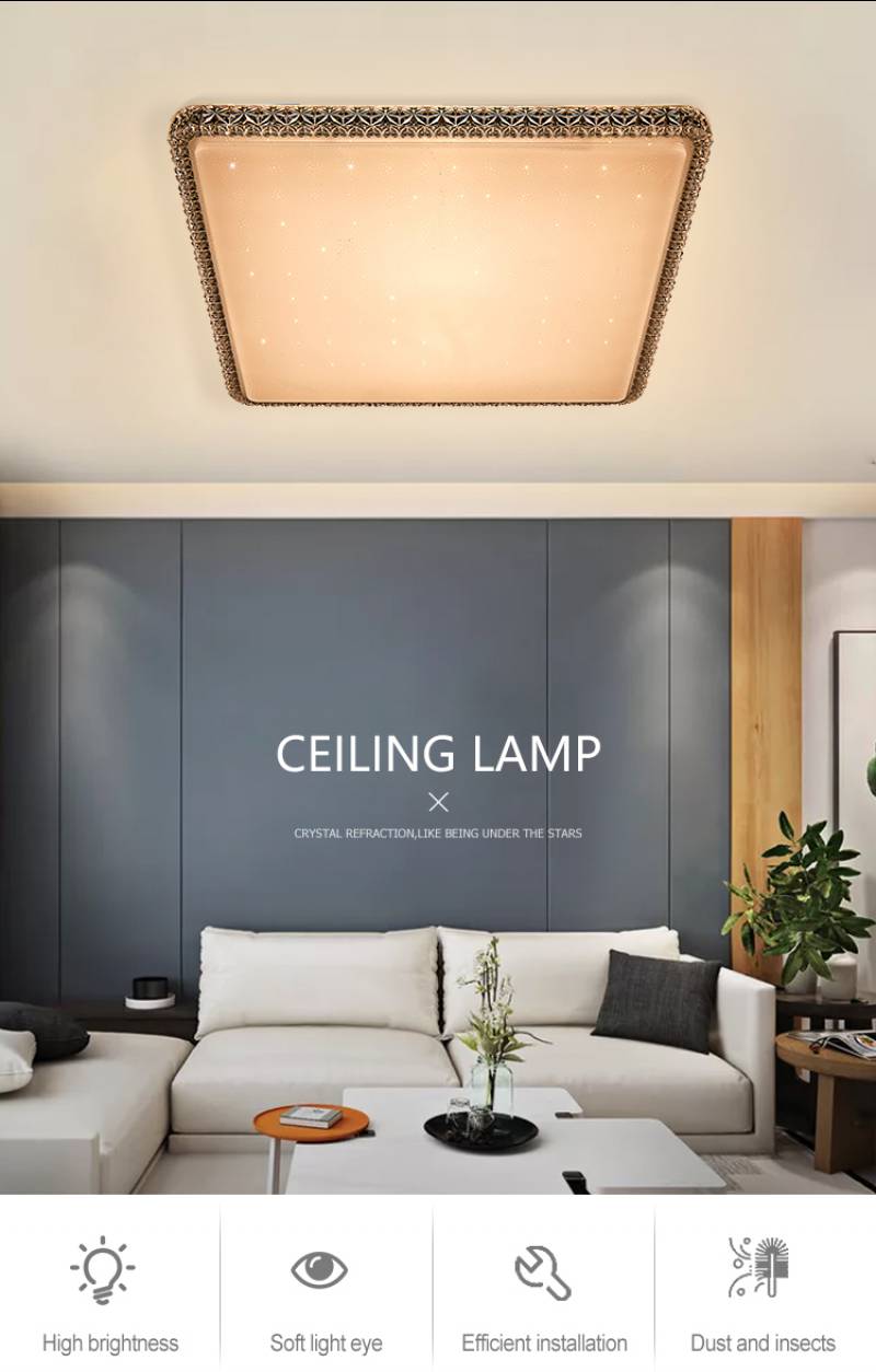 Factory Direct Sale Indoor For Corridor Living Room Study Room 12W 18W 24W Modern LED Ceiling Lamp