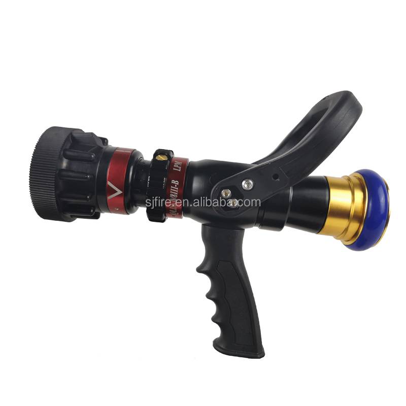 Adjustable Flow DC Spray Water Nozzle Fire Fighting Nozzle