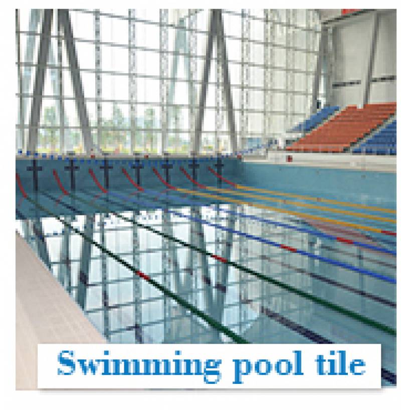 Foshan pool mosaic collection 3d water wave design ceramic mosaic tiles for pool