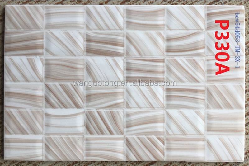 Wear-Resistant 3D ceramic bathroom wall tile