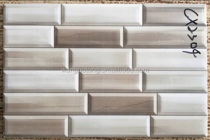 20x30 Grey Glazed Porcelain Bathroom Wooden Ceramic Wall tile