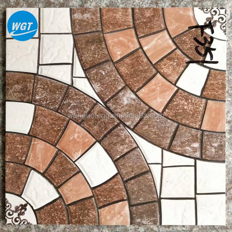 400x400mm Rustic Tile Bathroom Ceramic Tiles 3d tile flooring