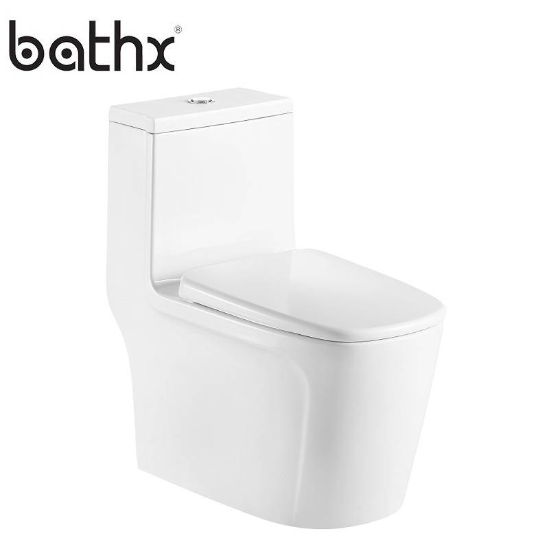 Popular Sanitary Ware High Cost-Effective Siphonic Flushing Toilet Bowl Wc Toilet