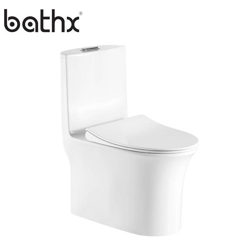 High Quality Sanitary Ware Fancy Economic Siphonic One Piece Toilet for Sale