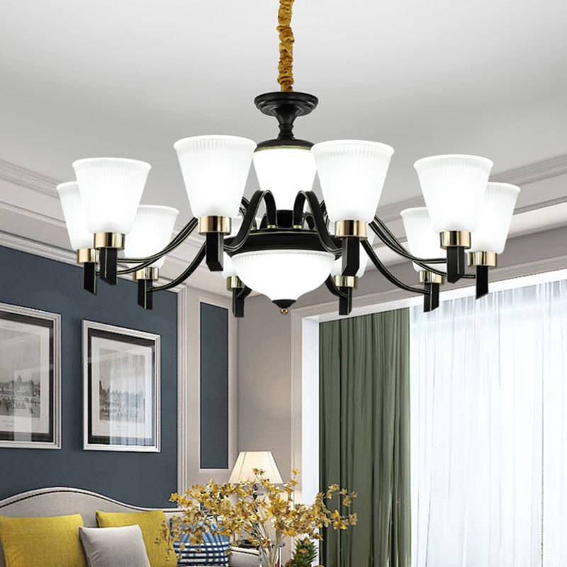 Dining Pendant Light Modern Classic Nordic Round Glass Metal Hanging Ceiling Led Chandelier Pendant Light For Home Decoration