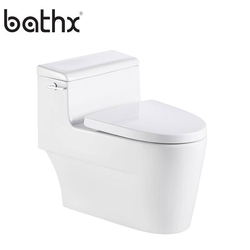 Popular Sanitary Ware Ceramic Siphonic One Piece Toilet, China Market Toilet Water Closet