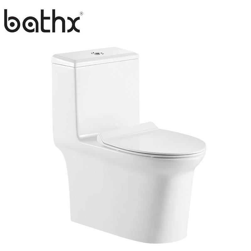 High Quality Sanitary Ware Ceramic Siphon Flushing Wc One Piece Toilet Space Saving Nightstool