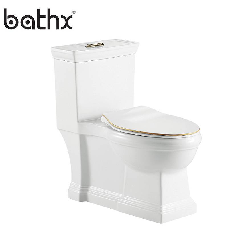 Modern Style Sanitary Ware Fancy High Quality Economic Siphonic One Piece Toilet for Sale