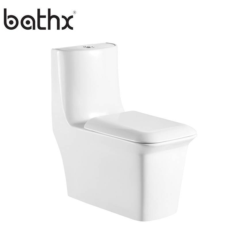 Sanitary Ware Popular Bathroom Ceramic Wc S Trap Siphonic Flush One Piece Toilet Chaozhou Manufacturer