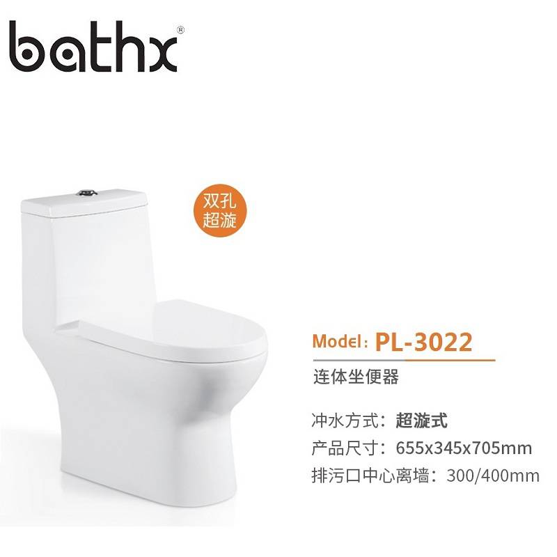 Popular Design Custom High Grade One Piece Ceramic Eco Siphonic Flush Toilet