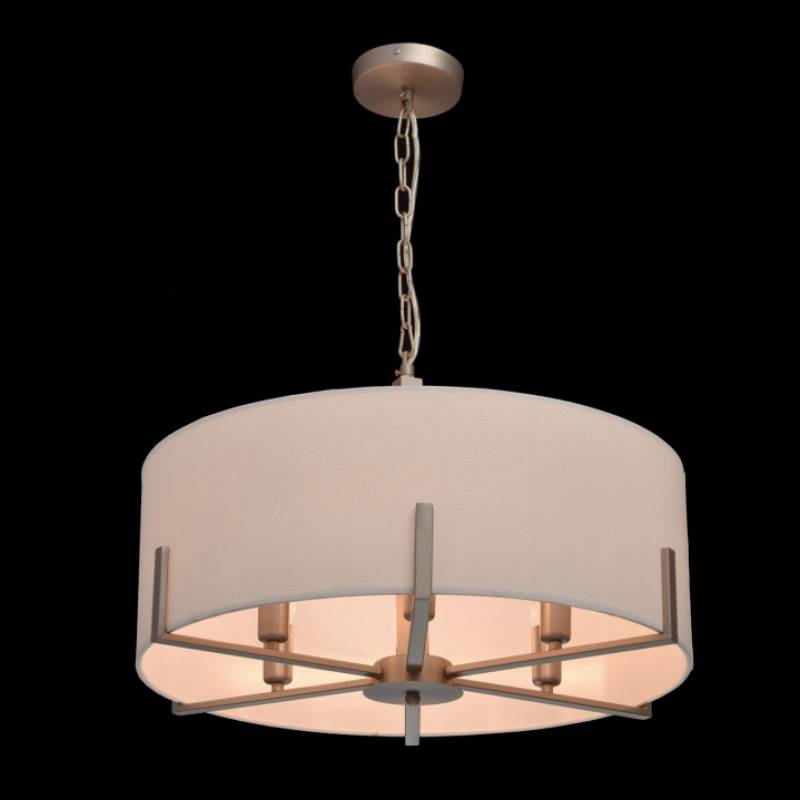 modern round Luxury designer Fabric decoration chandelier pendant light luminaire LED for villa hotel project Classic Industrial