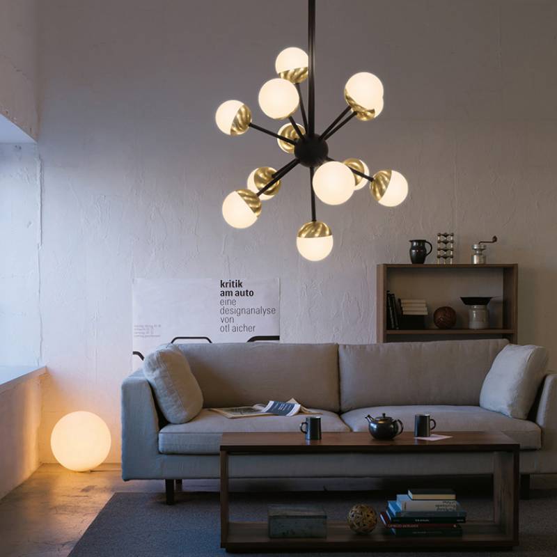 Simple Modern Circular Led Pendant Light Designer Nordic minimalist modern Retro American Industrial restaurant LED chandeliers