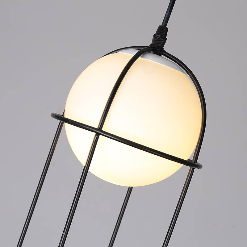 Unique Simple Pendant Lights Modern Art Deco Glass Ball Single Chandelier italian chandeliers pendant lamp Factory direct sell