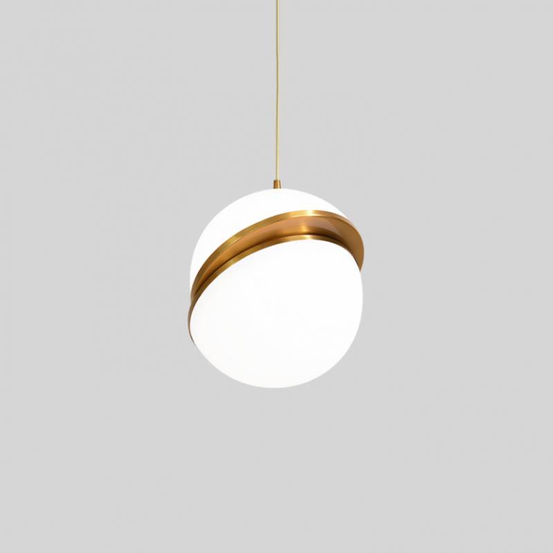 New Modern Nordic Decorative Dinner Room Hanging Lighting Pendant Lamp Round Ceiling Single Chandelier for living room kitchen