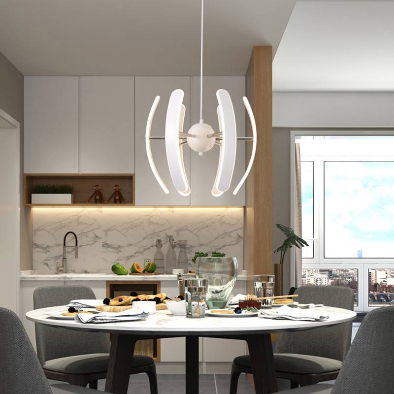 Modern Fashional Residential Hanging Chandelier Led Pendant Light creative personality restaurant lamp bedroom art lighting