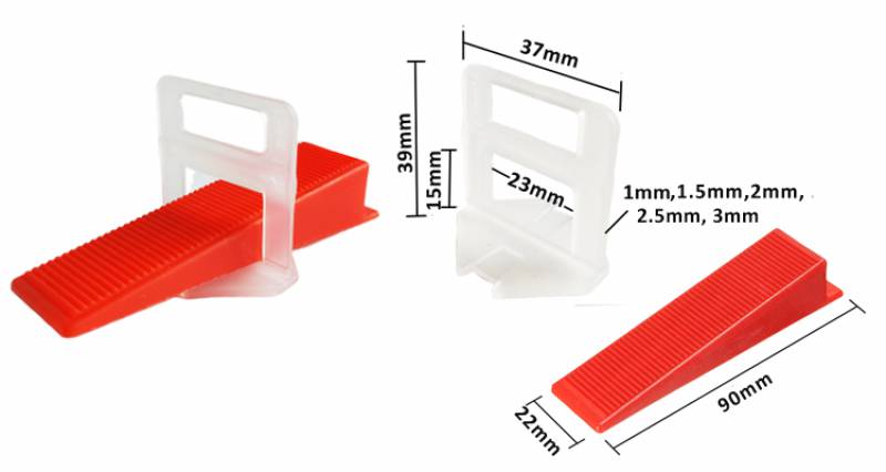 Anti-tile Lippage Plastic Tile Leveling System Locator Tool for Tile Laying Installation