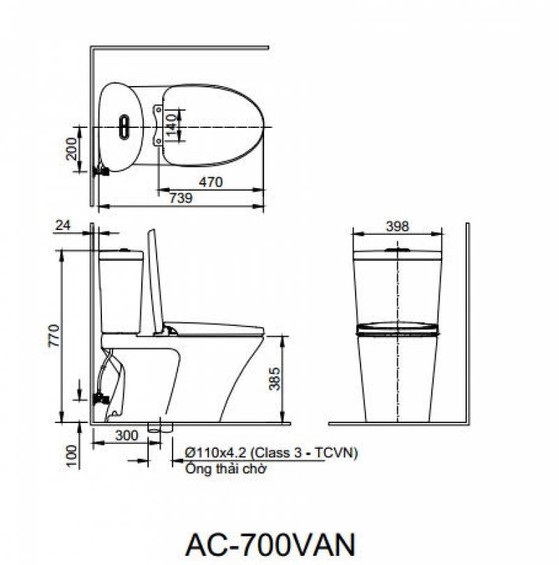 ban ve bon cau inax ac 700van 710van